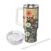 Whimsical Flower Garden  Travel Tumblers