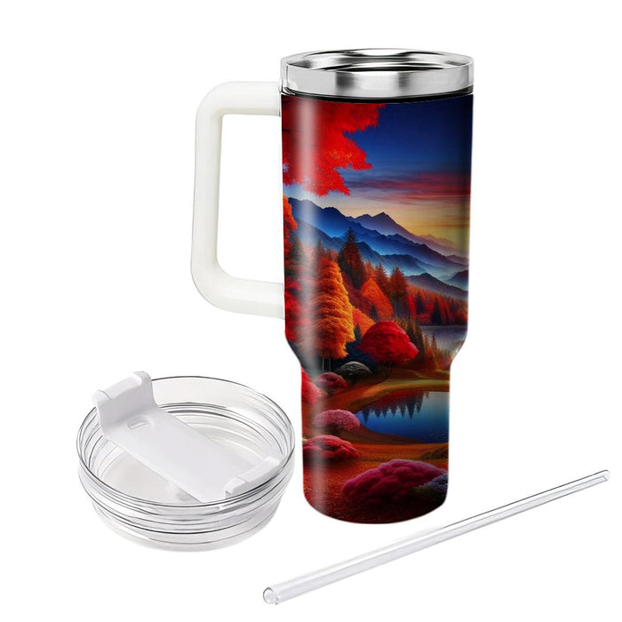 Autumn Scenic Overlook  Insulated Tumblers