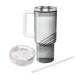 Sleek Grid Pattern  Insulated Tumblers