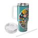 Nostalgic Pattern Play Travel Tumblers