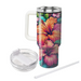 Vibrant Tropical Fusion  Travel Tumblers