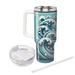 Summer Ocean Waves  Personalized Tumblers