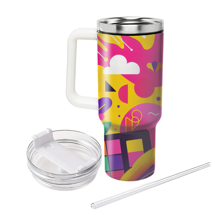 Abstract Burst Of Color  Tumblers For Gifts