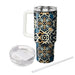 Vintage Tile Pattern  Tumblers For Gifts