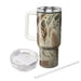 Breezy Bohemian Feathers  Decorative Tumblers