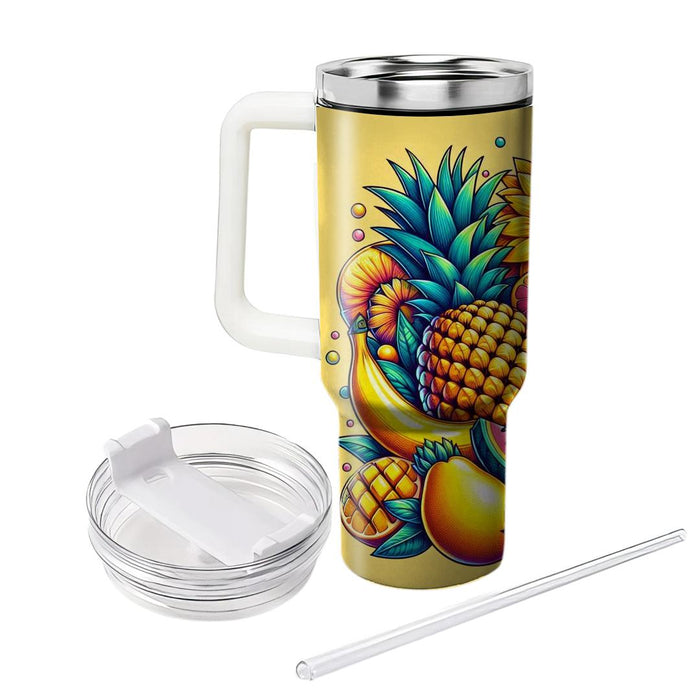 Vivid Summer Vibes Travel Tumblers