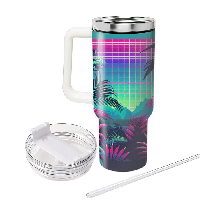 Synth Jungle  Personalized Tumblers