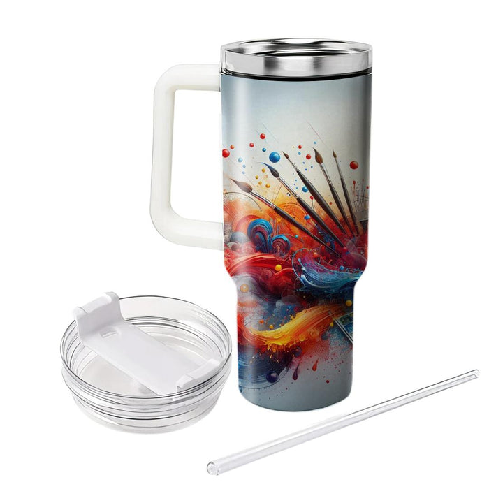 Artistic Expressions - Global Art Day  Decorative Tumblers