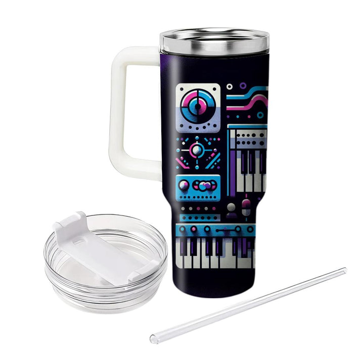 Analog Synth Symphony  Unique Tumblers