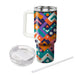 Funky Zigzag Design  Tumblers For Gifts