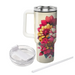 Bold Dahlia Dreams  Tumblers With Lids