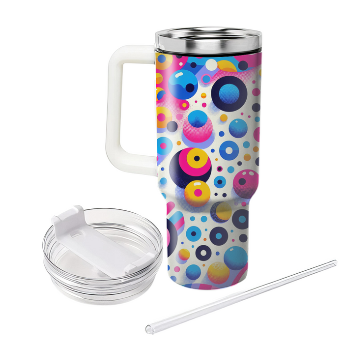 Retro Funky Polka Dots  Tumblers For Gifts