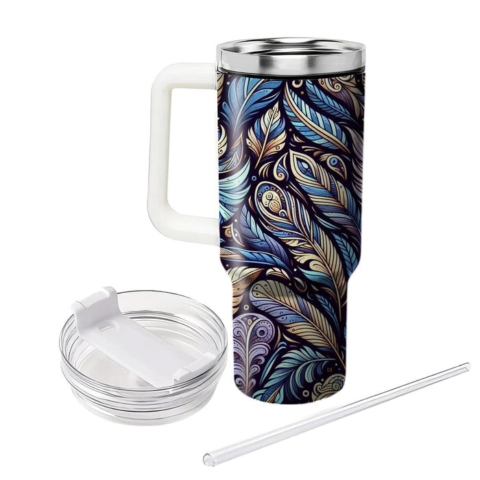 Artistic Feather Patterns  Tumblers For Gifts