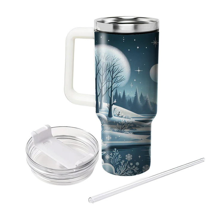 Winter Wonderland Frost  Travel Tumblers