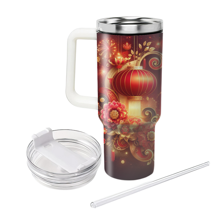 Starlight Serenade - Lunar New Year  Decorative Tumblers