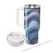 Artistic Wave Design  Insulated Tumblers