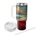 Vibrant Poppy Meadow  Insulated Tumblers