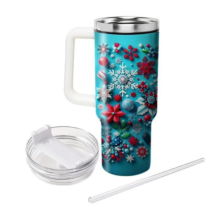 Winter Wonderland Holiday  Tumbler Cups