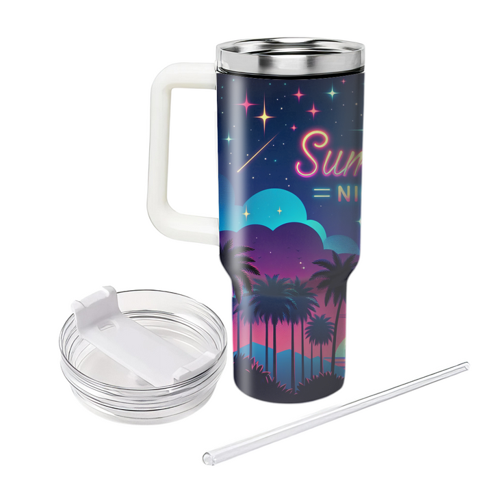 Summer Nights  Tumbler Cups