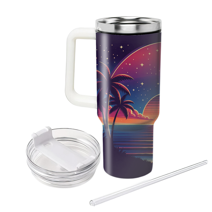 Sunset Mirage  Unique Tumblers