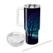 Winter Night Starry Sky  Custom Tumblers