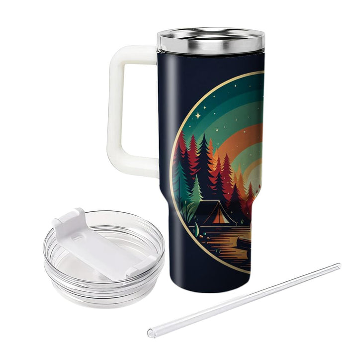 Vintage Campfire Vibes  Travel Tumblers