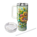 Sunny Floral Celebration  Insulated Tumblers