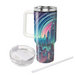 Retro Futuristic Cityscape Insulated Tumblers