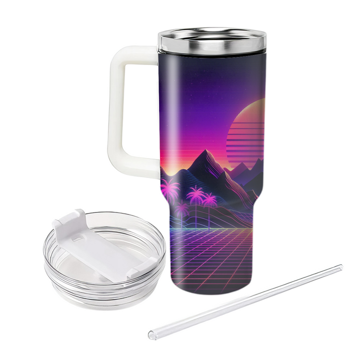 Synthwave Skies  Tumbler Cups