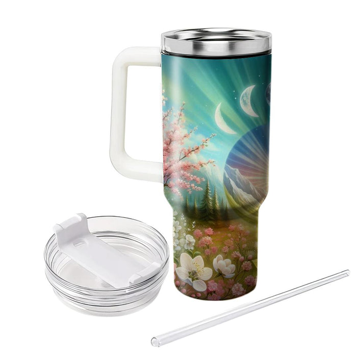 Garden Of Light - Spring Equinox  Decorative Tumblers