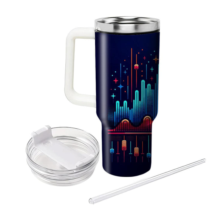 Waveform Wonders  Travel Tumblers