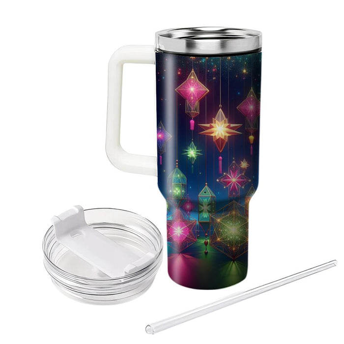 Galactic Lantern Festival - A Cosmic Celebration  Tumbler Cups