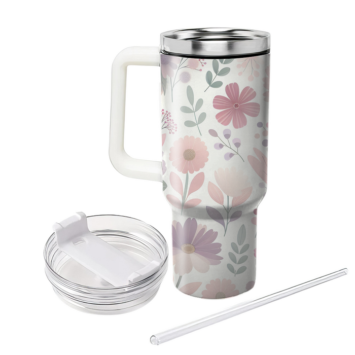 Floral Bliss - A Feminine International Women’s Day  Personalized Tumblers