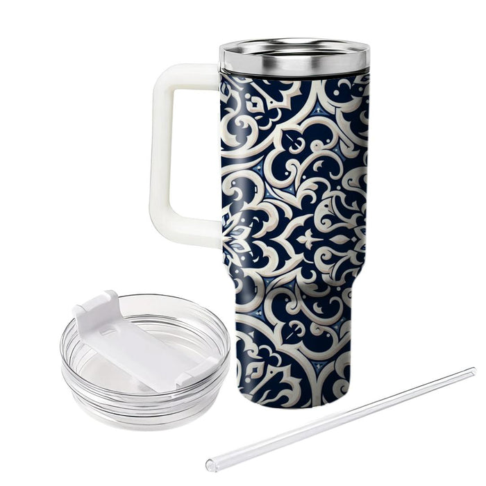 Sophisticated Moroccan Tiles  Custom Tumblers