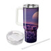 Twilight Lavender Field  Tumbler Cups