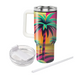 Tropical Retro  Tumbler Cups