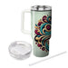 Artistic Paisley Swirls  Tumbler Cups