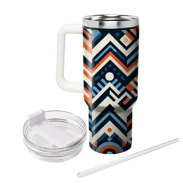 Geometric Chevrons  Tumblers For Gifts