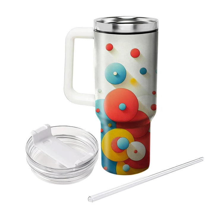 Vibrant Polka Dot  Tumblers For Gifts