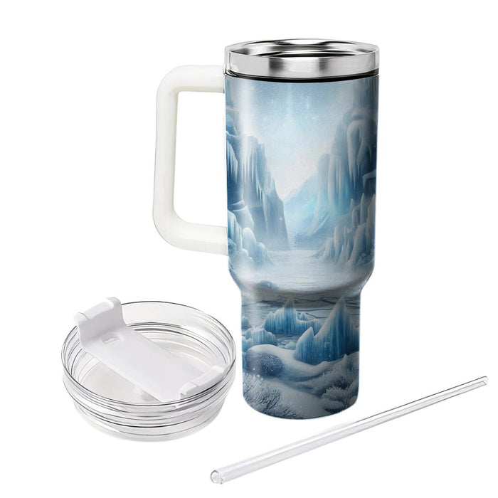 Winter Glacial Beauty  Tumbler Cups