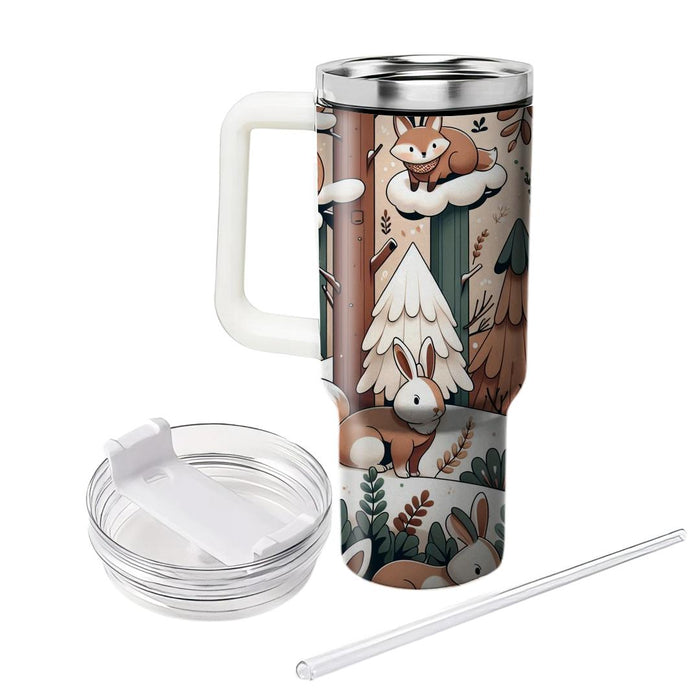 Winter Woodland Charm  Tumblers For Gifts