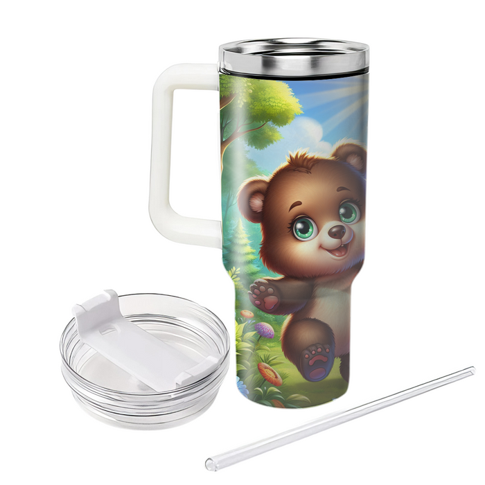 Adventurous Bear Cubs  Decorative Tumblers