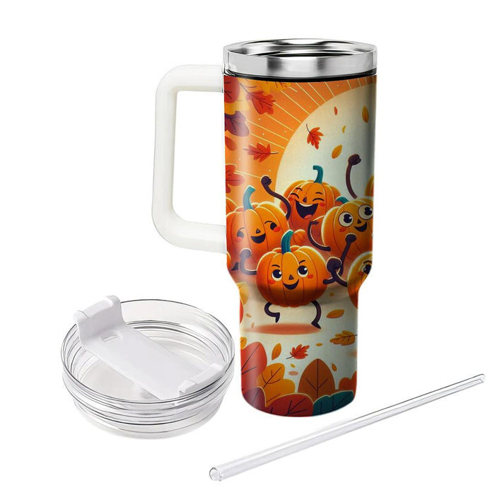 The Great Pumpkin Dance - Harvest Festival  Custom Tumblers