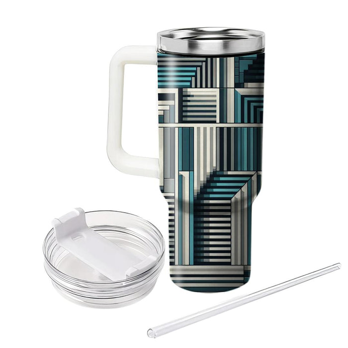 Urban Stripe  Tumbler Cups