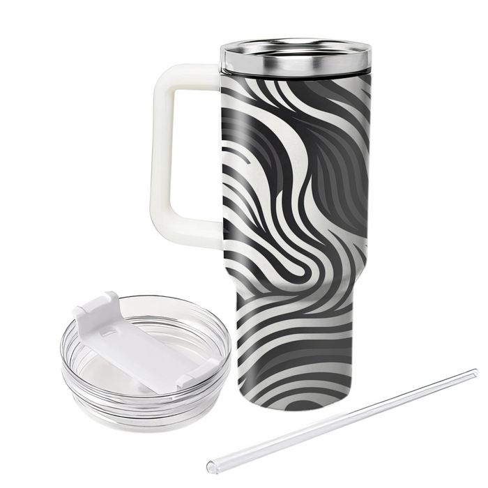 Simple Wave Pattern  Decorative Tumblers