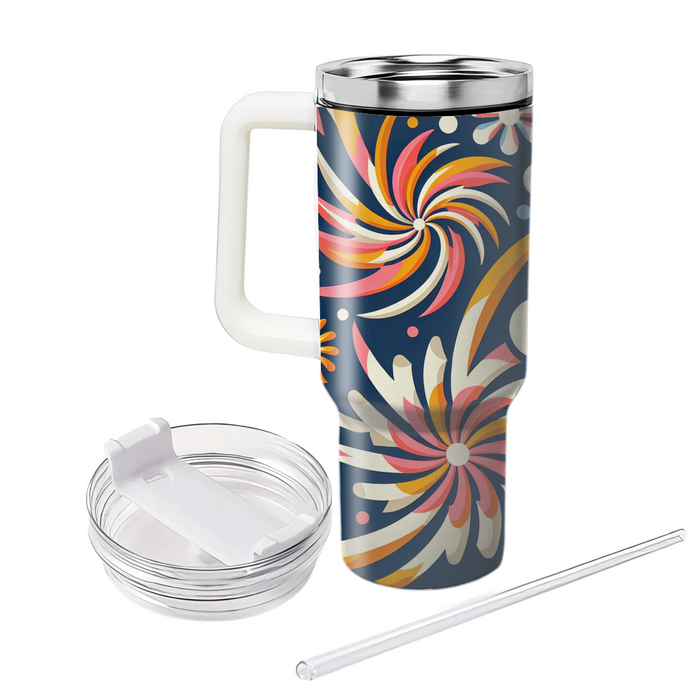 Spiral Starburst Custom Tumblers