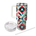 Vibrant Patchwork Design  Insulated Tumblers