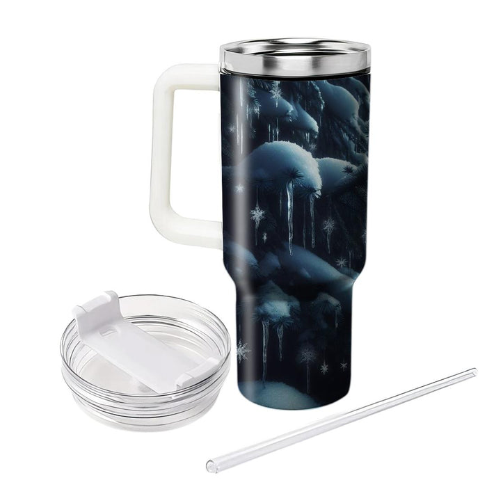 Winter Evergreen Magic  Custom Tumblers