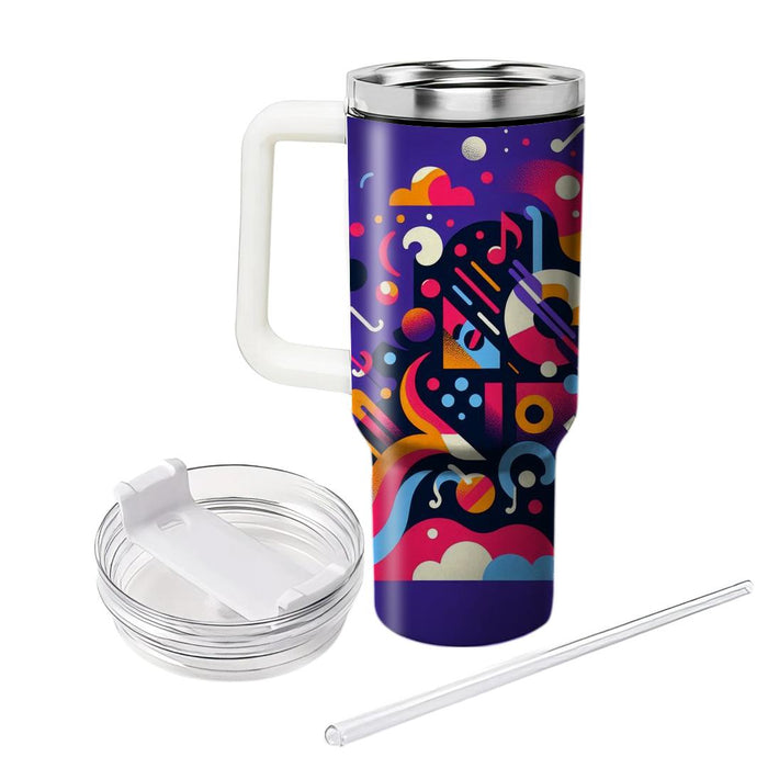 Retro Funk  Personalized Tumblers