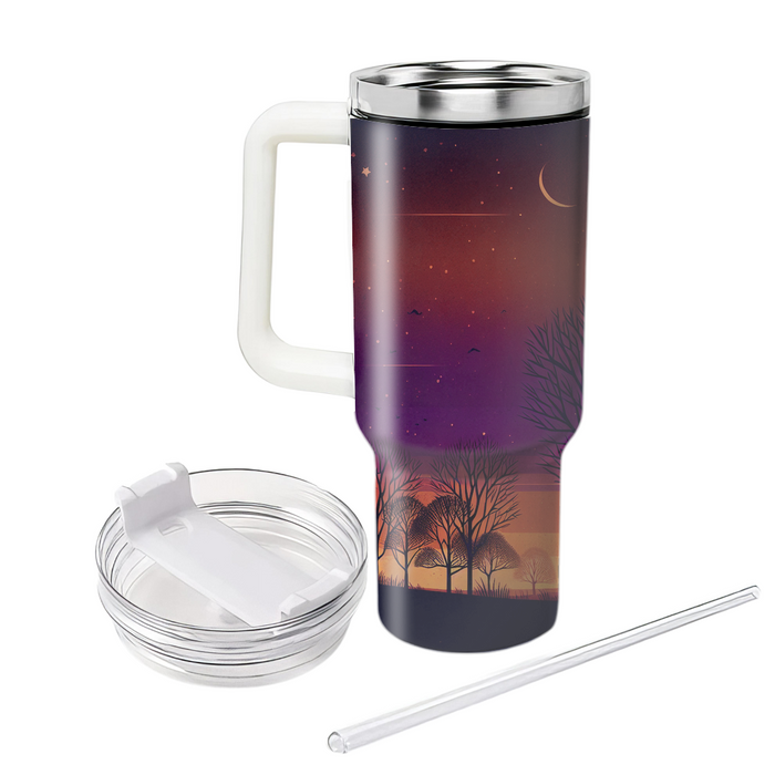 Autumn Twilight  Travel Tumblers